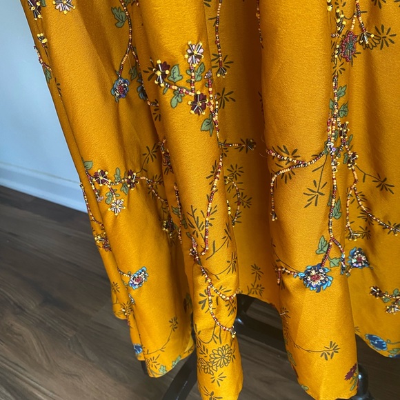 Zara embroidered halter neck dress - Picture 7 of 10